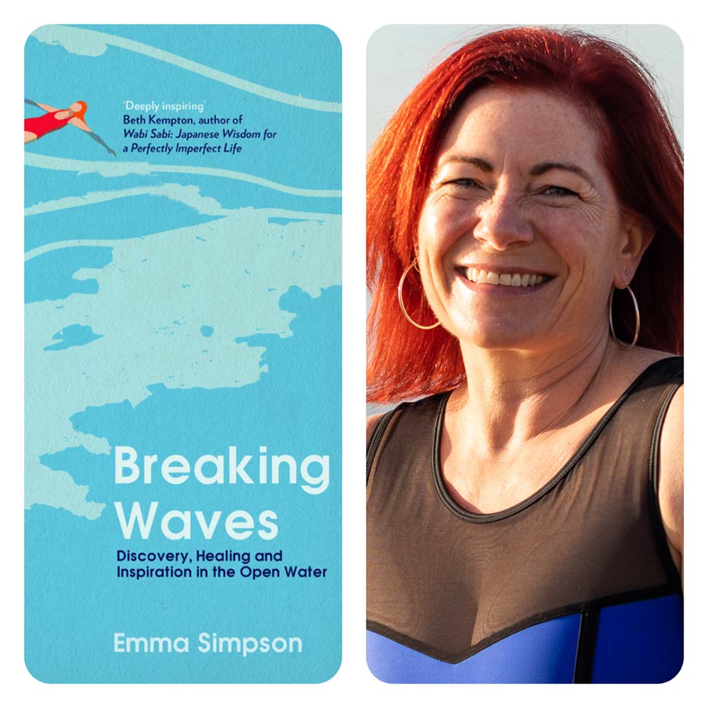 Breaking Waves publicity image for Emma Simpson, Author