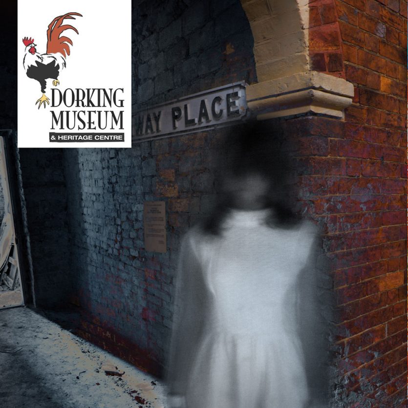 Dorking Museum Ghost Walk find out about all the spooky places around Dorking, part of Arts Alive 2023