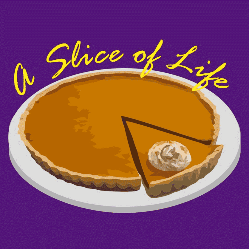 Promo image for 'A slice of Life' a one act play